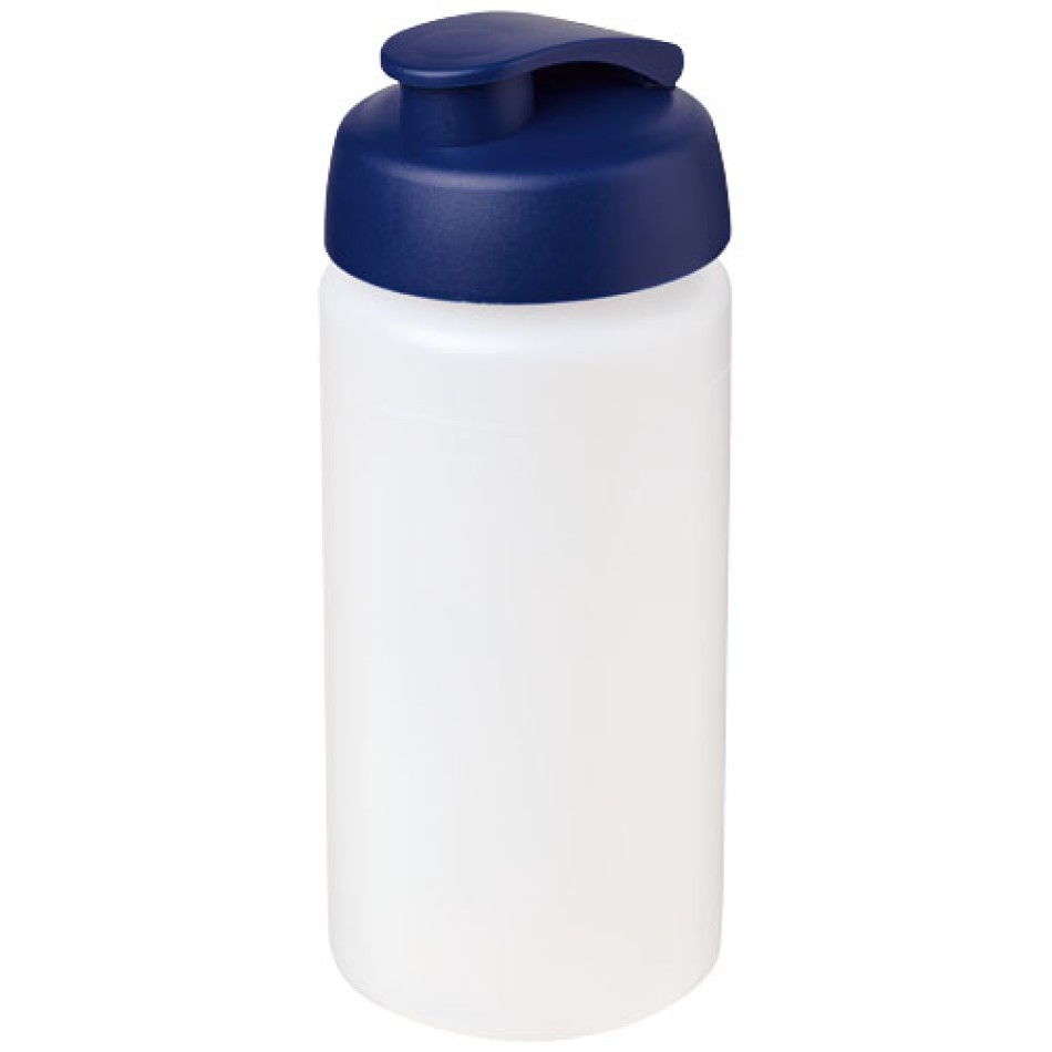 Borraccia sportiva Baseline® Plus da 500 ml con impugnatura e coperchio a scatto - Gadget.it - 