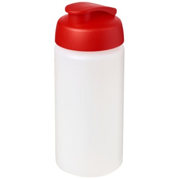 Borraccia sportiva Baseline® Plus da 500 ml con impugnatura e coperchio a scatto - Gadget.it - 
