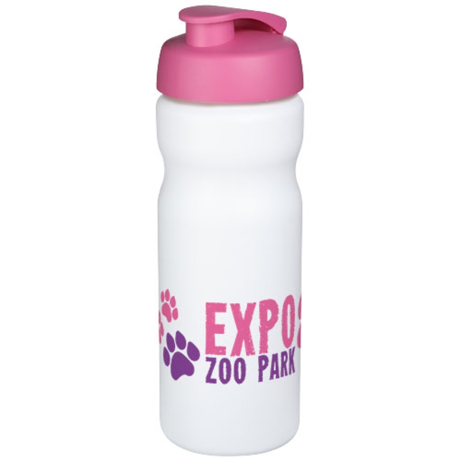 Borraccia sportiva Baseline® Plus da 650 ml con coperchio a scatto - Gadget.it - 