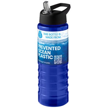 Borraccia sportiva con coperchio a beccuccio da 750 ml H2O Active® Eco Treble  - Gadget.it - 