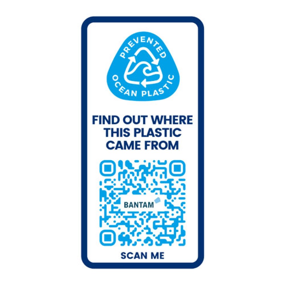 Borraccia sportiva con coperchio a scatto da 750 ml H2O Active® Eco Treble - Gadget.it - 