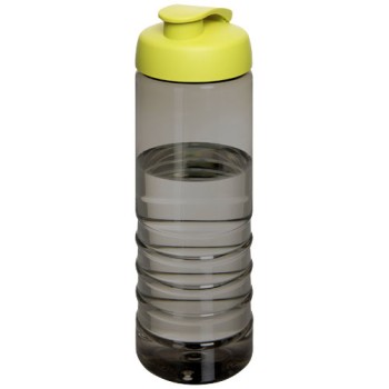 Borraccia sportiva con coperchio a scatto da 750 ml H2O Active® Eco Treble - Gadget.it - 