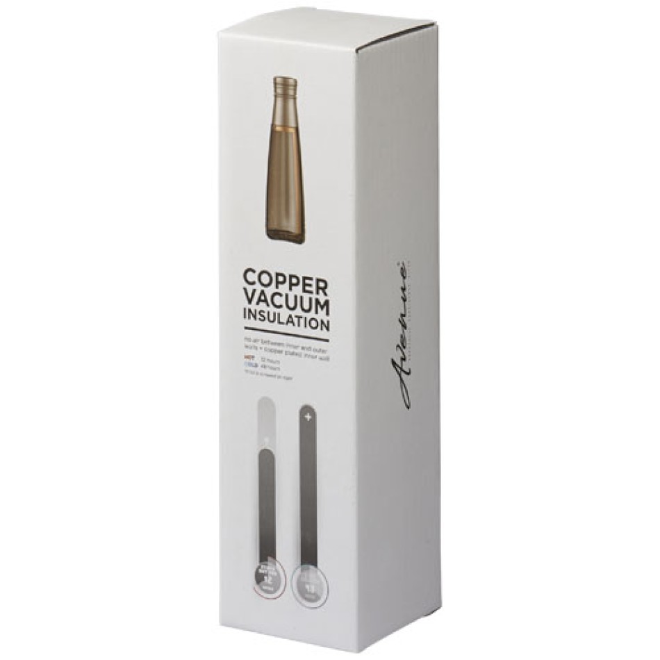 Borraccia sportiva con isolamento sottovuoto in rame Duke da 500 ml - Gadget.it - 