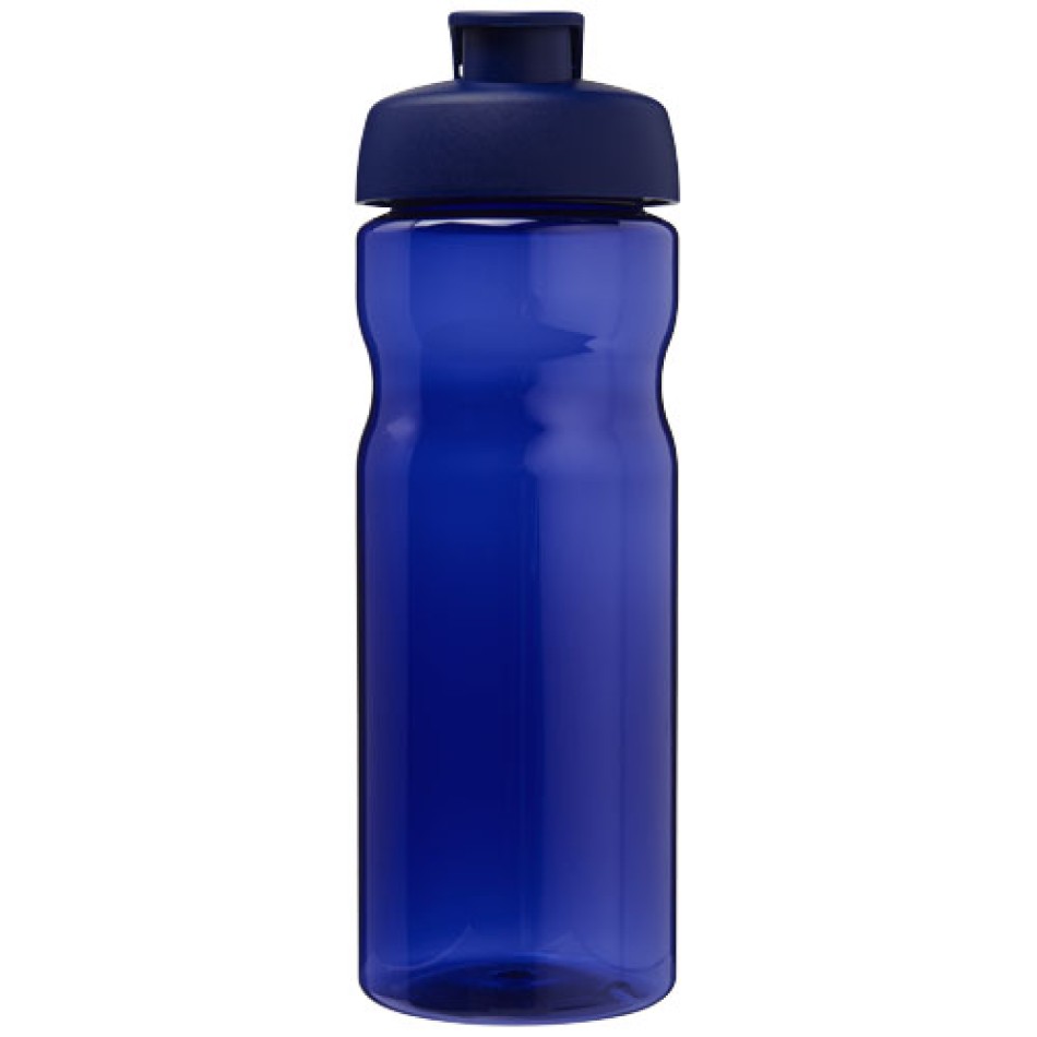 Borraccia sportiva da 650 ml con coperchio a scatto H2O Active® Eco Base - Gadget.it - 