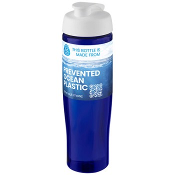 Borraccia sportiva da 700 ml con coperchio a scatto H2O Active® Eco Tempo - Gadget.it - 