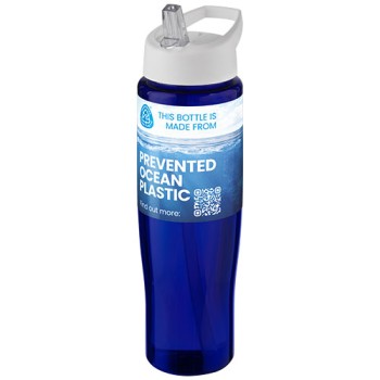 Borraccia sportiva da 700 ml con coperchio con beccuccio H2O Active® Eco Tempo - Gadget.it - 