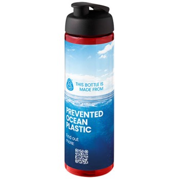 Borraccia sportiva da 850 ml con coperchio a scatto H2O Active® Eco Vibe - Gadget.it - 