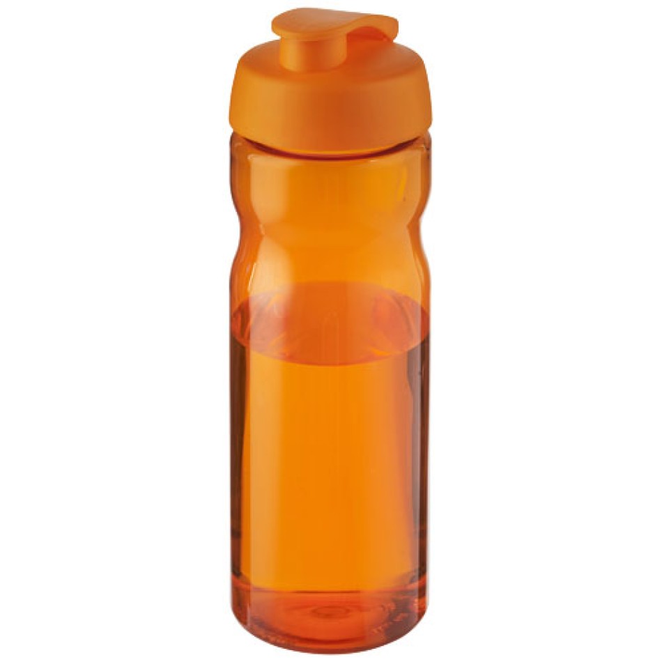 Borraccia sportiva H2O Active® Base da 650 ml con coperchio a scatto - Gadget.it - 