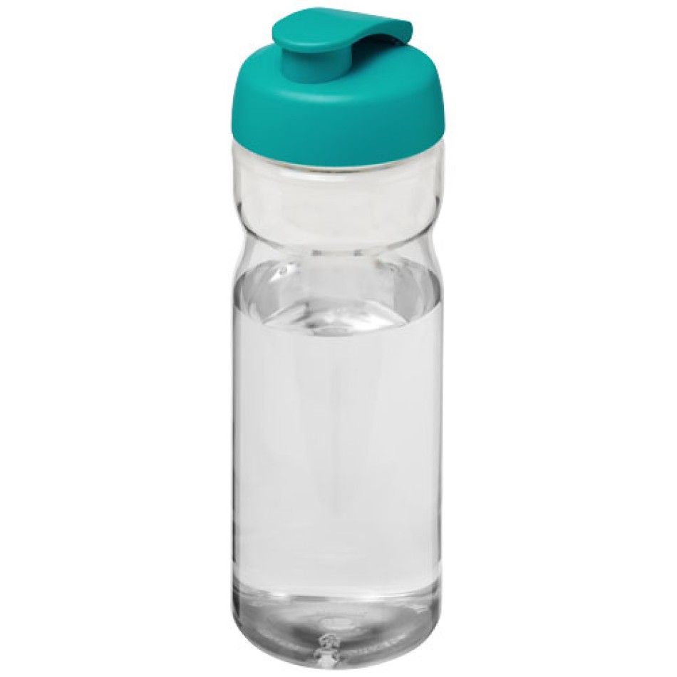 Borraccia sportiva H2O Active® Base da 650 ml con coperchio a scatto - Gadget.it - 