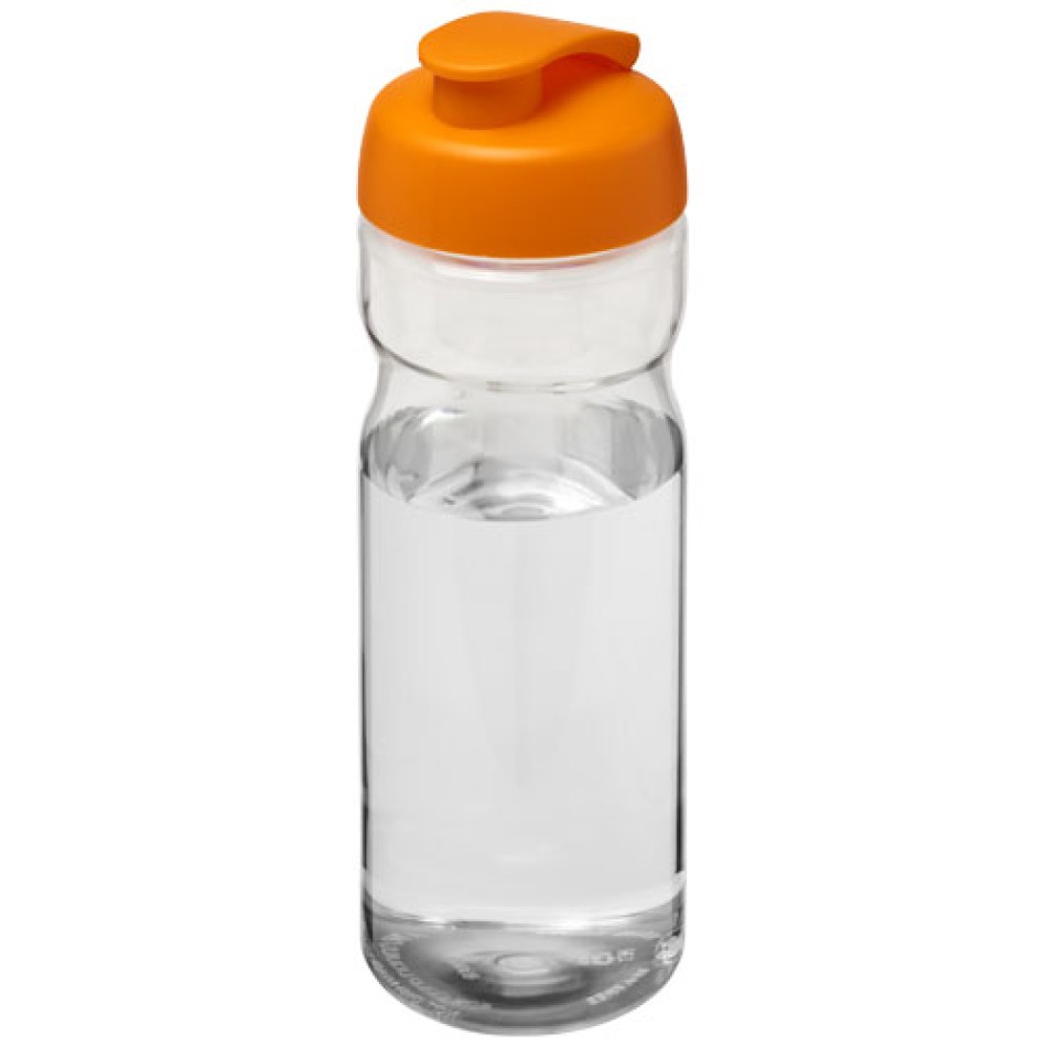 Borraccia sportiva H2O Active® Base da 650 ml con coperchio a scatto - Gadget.it - 
