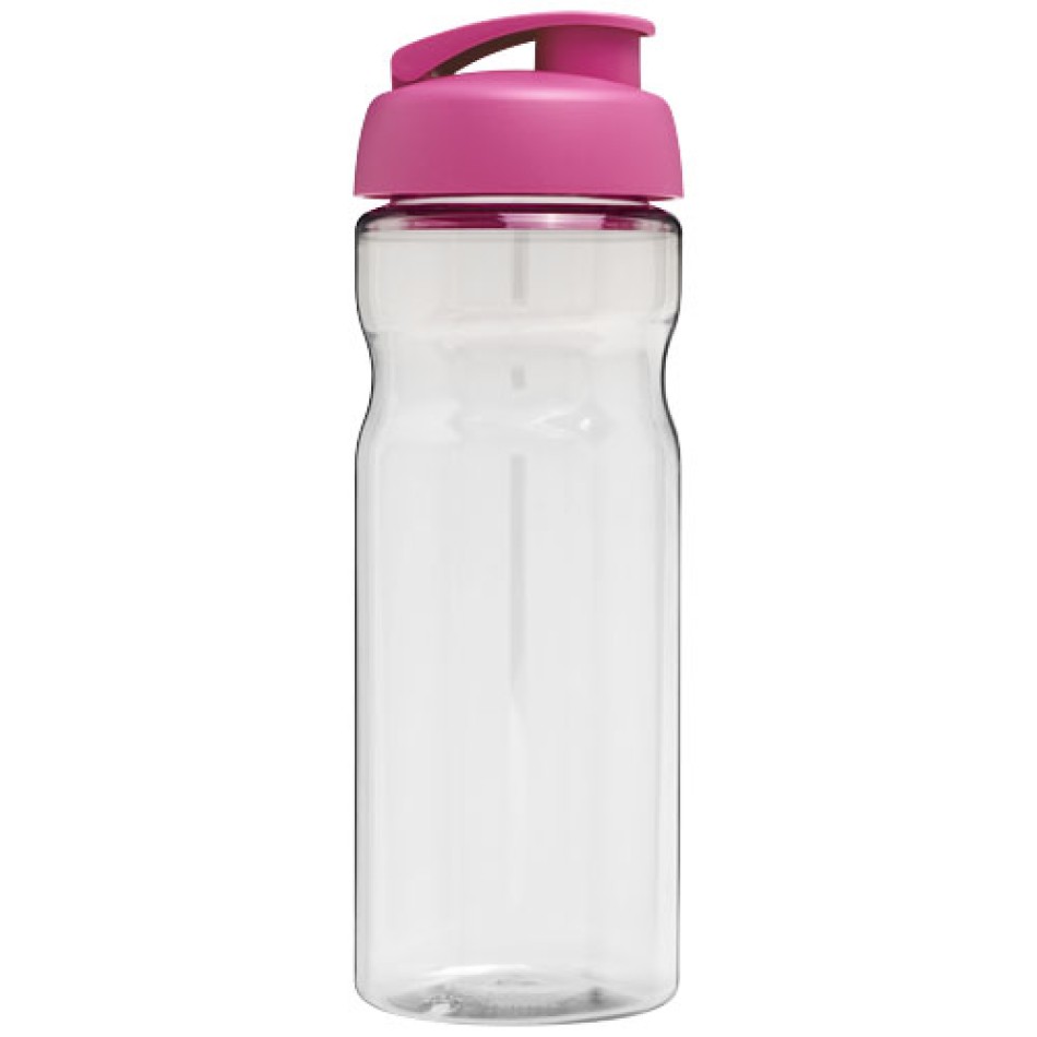 Borraccia sportiva H2O Active® Base da 650 ml con coperchio a scatto - Gadget.it - 