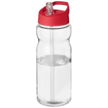 Borraccia sportiva H2O Active® Base da 650 ml con coperchio con beccuccio - Gadget.it - 