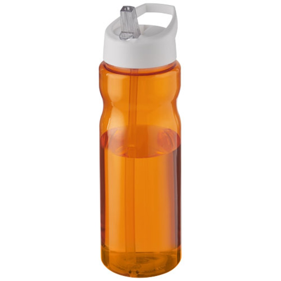 Borraccia sportiva H2O Active® Base da 650 ml con coperchio con beccuccio - Gadget.it - 