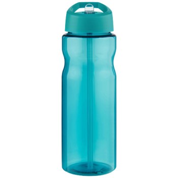Borraccia sportiva H2O Active® Base da 650 ml con coperchio con beccuccio - Gadget.it - 