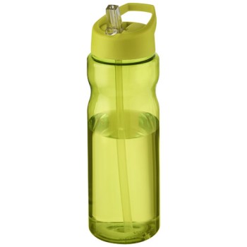Borraccia sportiva H2O Active® Base da 650 ml con coperchio con beccuccio - Gadget.it - 