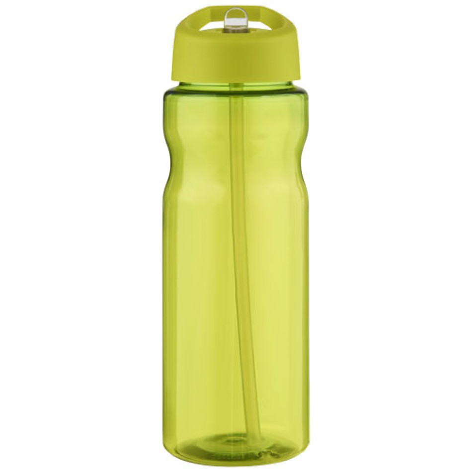 Borraccia sportiva H2O Active® Base da 650 ml con coperchio con beccuccio - Gadget.it - 