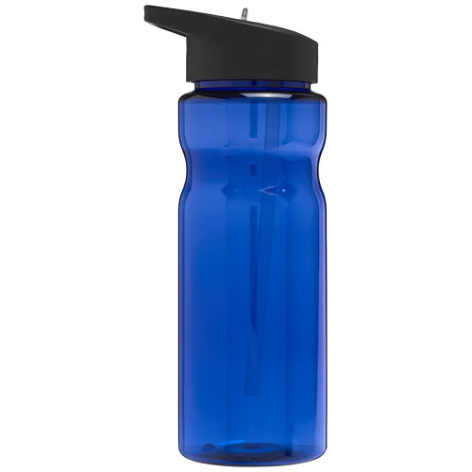 Borraccia sportiva H2O Active® Base da 650 ml con coperchio con beccuccio - Gadget.it - 