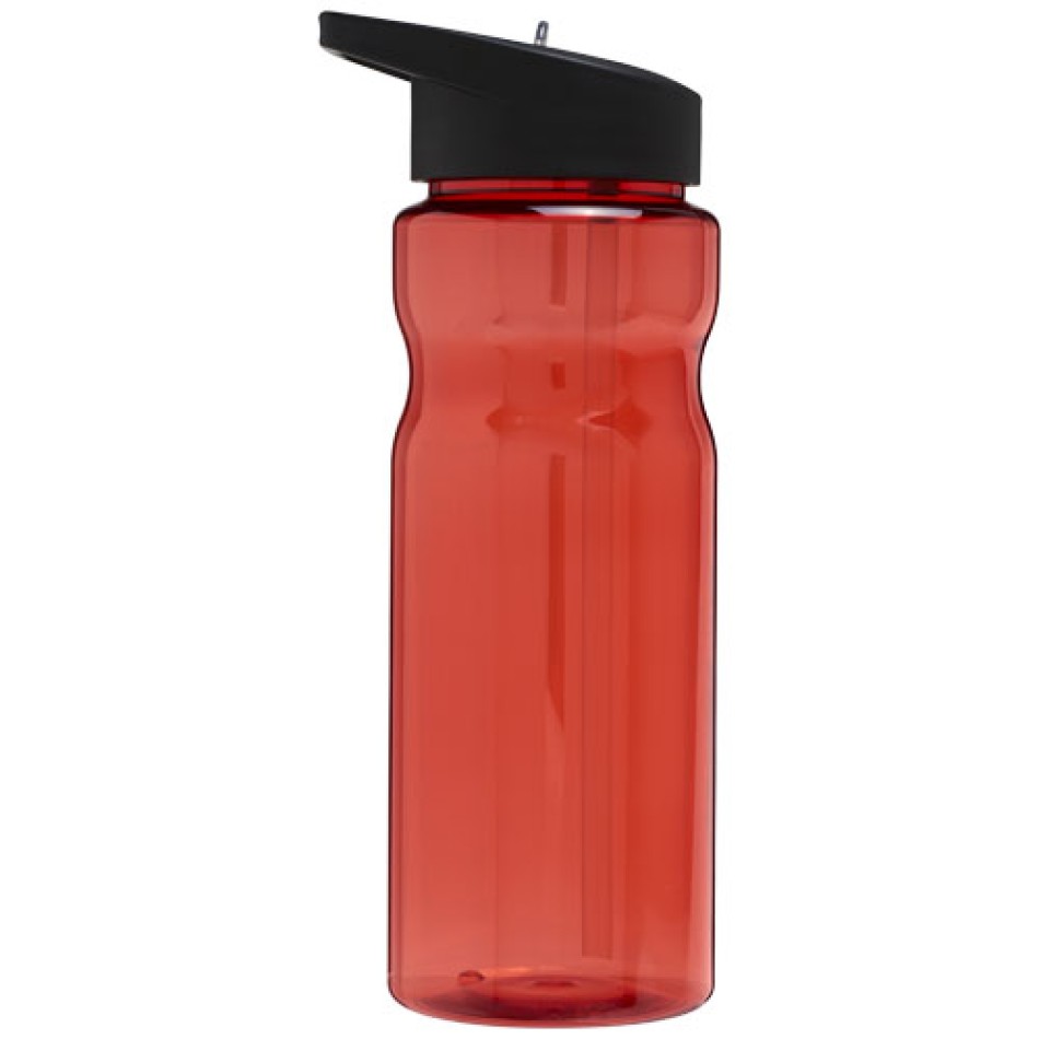 Borraccia sportiva H2O Active® Base da 650 ml con coperchio con beccuccio - Gadget.it - 