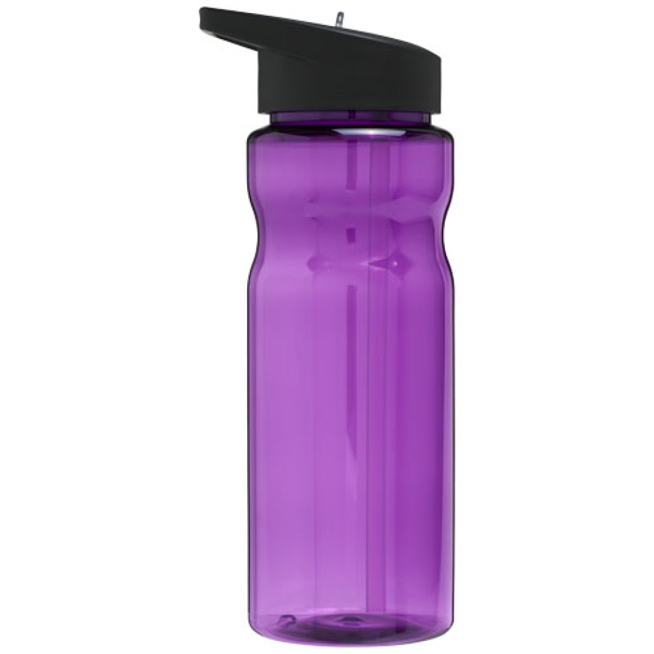 Borraccia sportiva H2O Active® Base da 650 ml con coperchio con beccuccio - Gadget.it - 