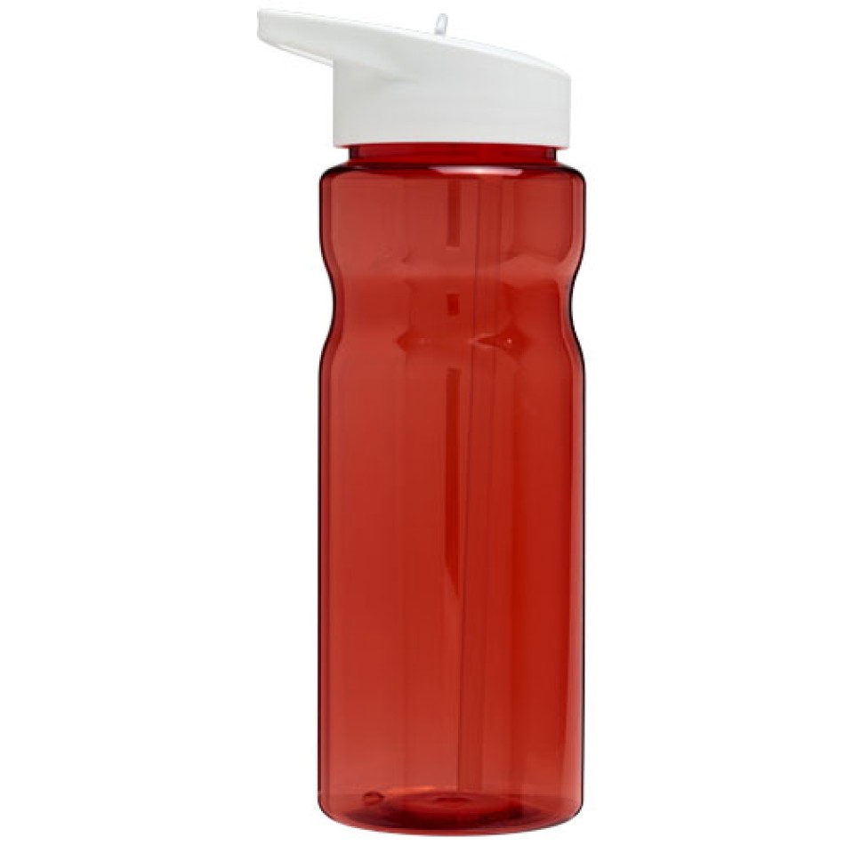 Borraccia sportiva H2O Active® Base da 650 ml con coperchio con beccuccio - Gadget.it - 