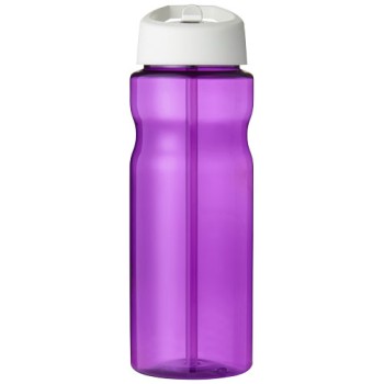 Borraccia sportiva H2O Active® Base da 650 ml con coperchio con beccuccio - Gadget.it - 