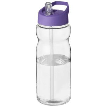 Borraccia sportiva H2O Active® Base da 650 ml con coperchio con beccuccio - Gadget.it - 