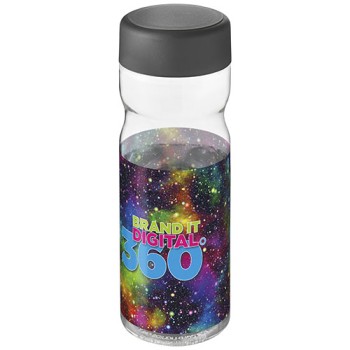 Borraccia sportiva H2O Active® Base Tritan™ da 650 ml con coperchio a vite - Gadget.it - 