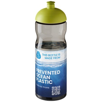 Borraccia sportiva H2O Active® Eco Base da 650 ml con coperchio a cupola - Gadget.it - 