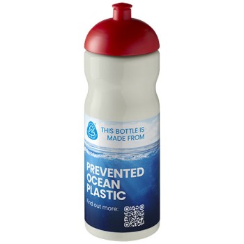 Borraccia sportiva H2O Active® Eco Base da 650 ml con coperchio a cupola - Gadget.it - 