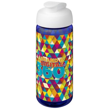 Borraccia sportiva H2O Active® Octave Tritan™ da 600 ml con coperchio a scatto - Gadget.it - 