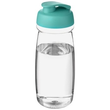 Borraccia sportiva H2O Active® Pulse da 600 ml con coperchio a scatto - Gadget.it - 
