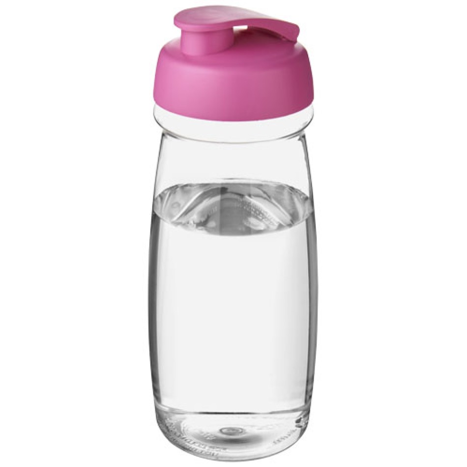 Borraccia sportiva H2O Active® Pulse da 600 ml con coperchio a scatto - Gadget.it - 