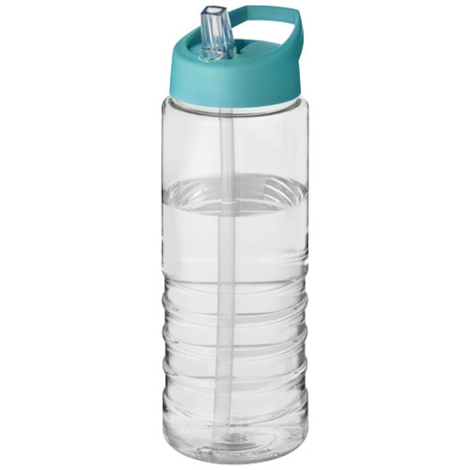 Borraccia sportiva H2O Active® Treble da 750 ml con coperchio con beccuccio - Gadget.it - 