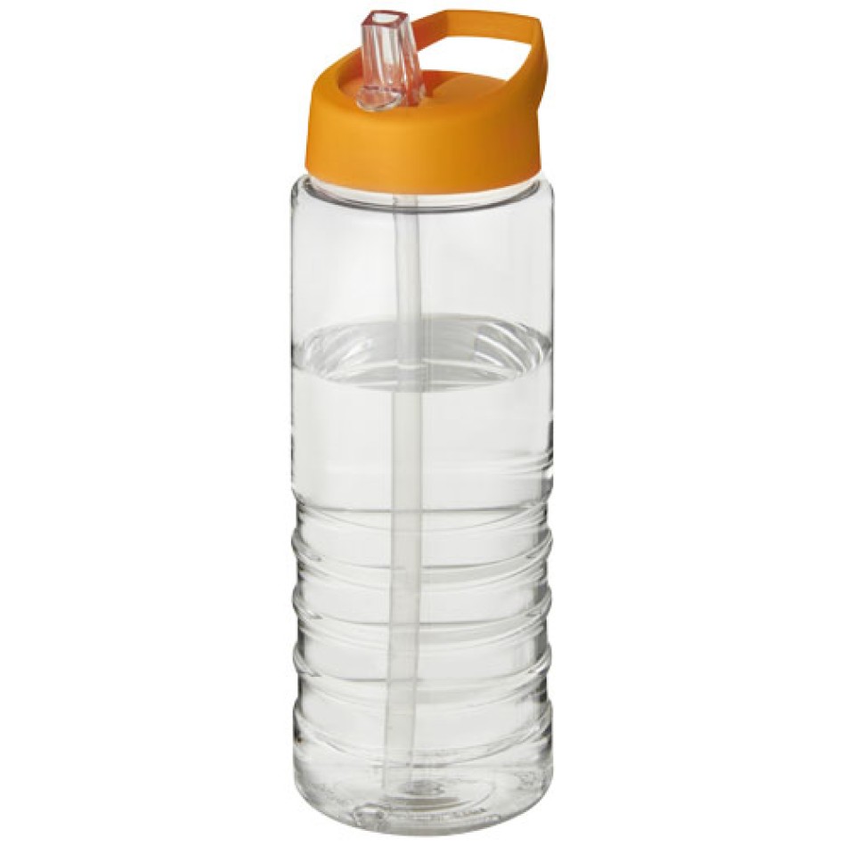 Borraccia sportiva H2O Active® Treble da 750 ml con coperchio con beccuccio - Gadget.it - 
