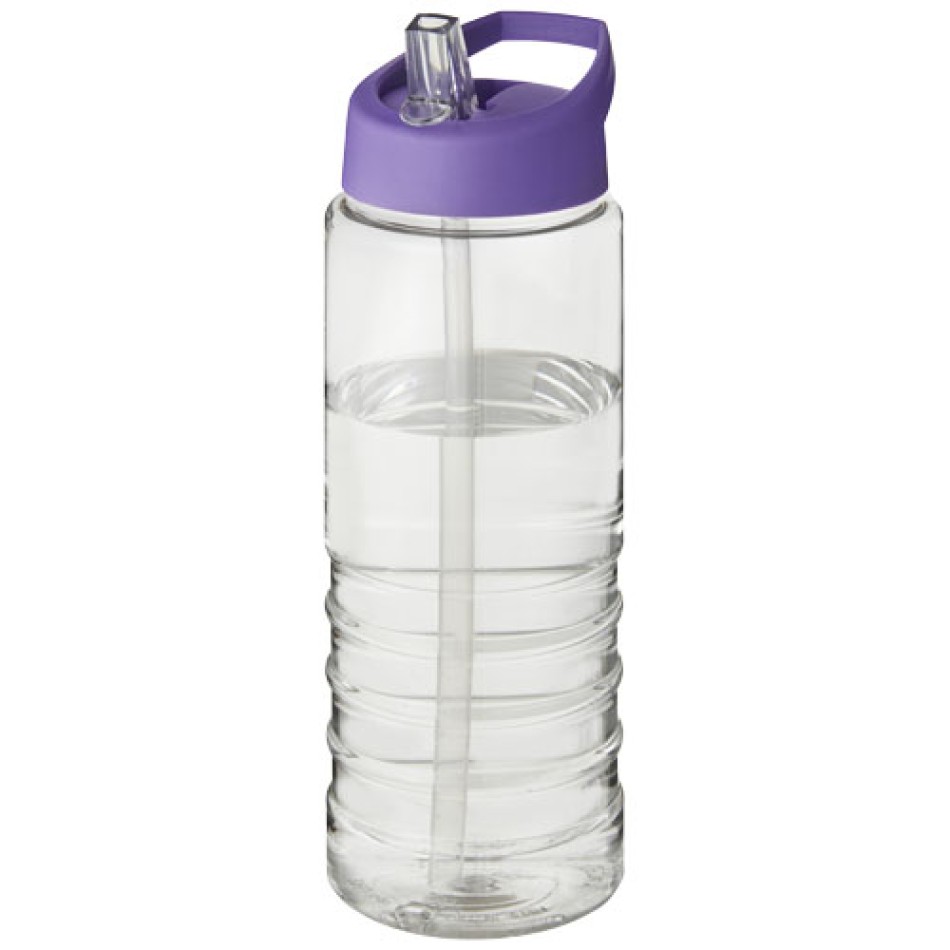 Borraccia sportiva H2O Active® Treble da 750 ml con coperchio con beccuccio - Gadget.it - 