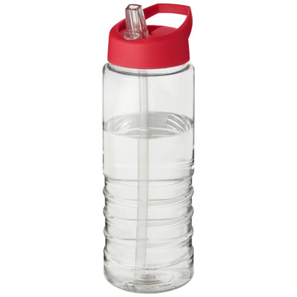 Borraccia sportiva H2O Active® Treble da 750 ml con coperchio con beccuccio - Gadget.it - 