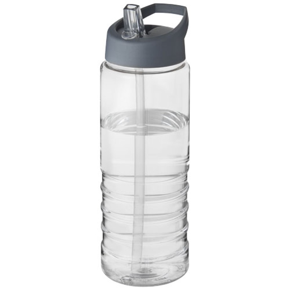 Borraccia sportiva H2O Active® Treble da 750 ml con coperchio con beccuccio - Gadget.it - 