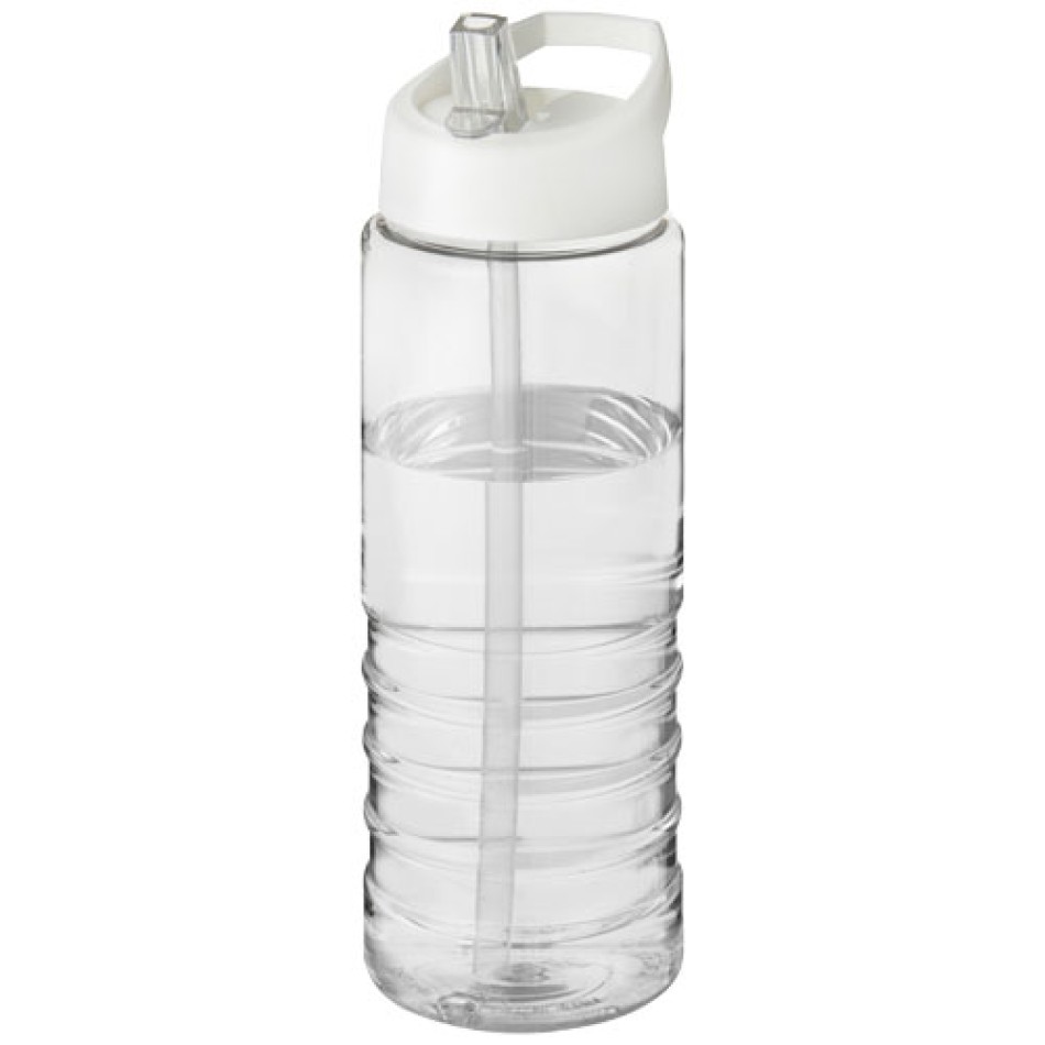 Borraccia sportiva H2O Active® Treble da 750 ml con coperchio con beccuccio - Gadget.it - 