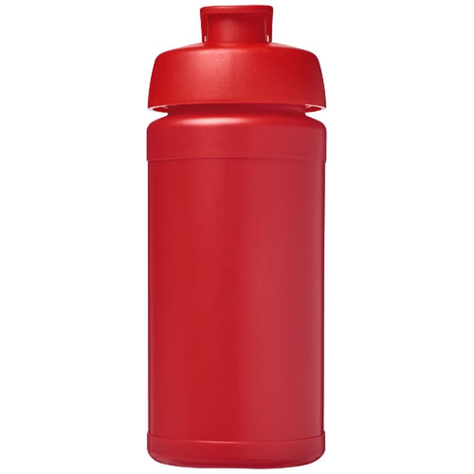 Borraccia sportiva in materiale riciclato con coperchio a scatto da 500 ml Baseline - Gadget.it - 