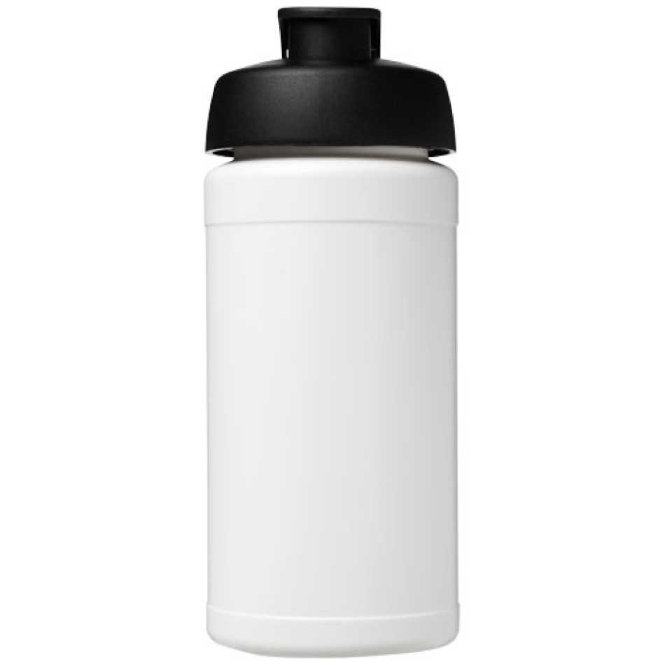 Borraccia sportiva in materiale riciclato con coperchio a scatto da 500 ml Baseline - Gadget.it - 