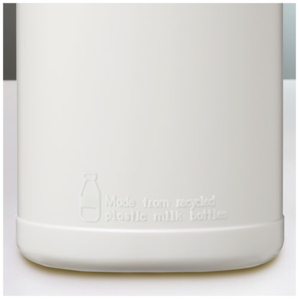 Borraccia sportiva in materiale riciclato con coperchio a scatto da 500 ml Baseline - Gadget.it - 