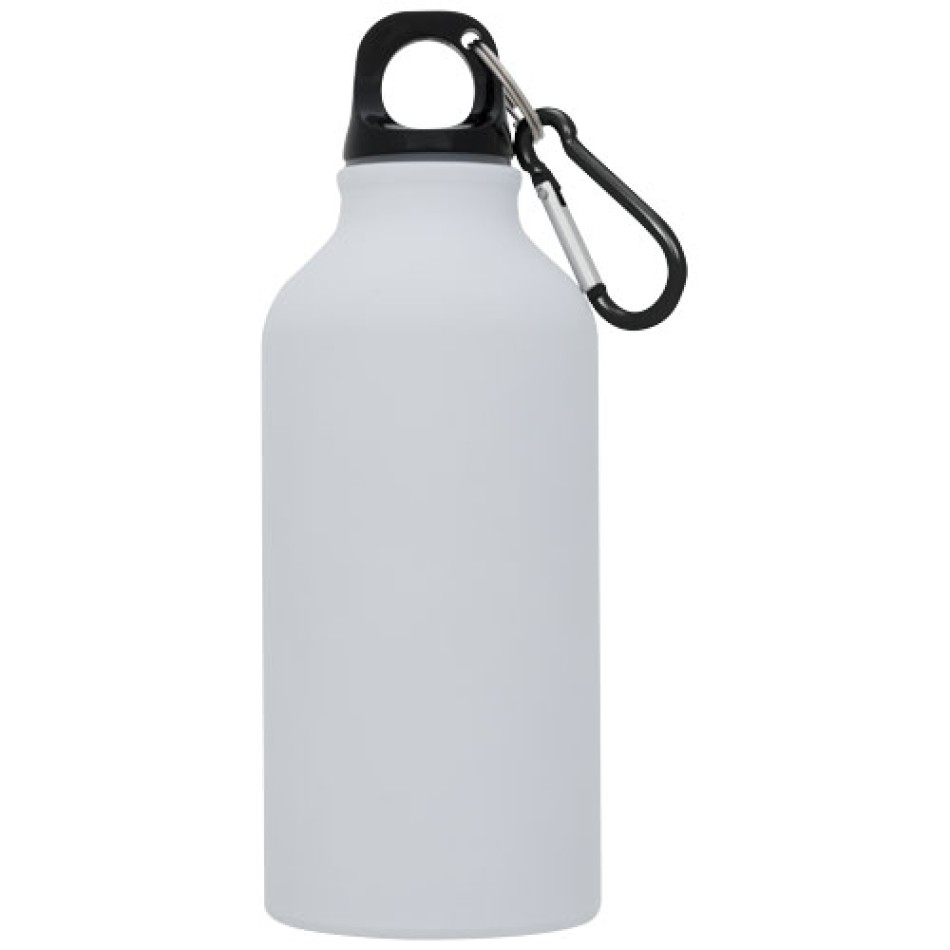 Borraccia sportiva Oregon opaca con moschettone da 400 ml - Gadget.it - 