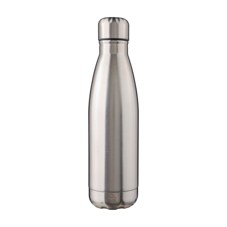 Borraccia in acciaio inox riciclato 650ml - CLIFF - Gadget.it - 
