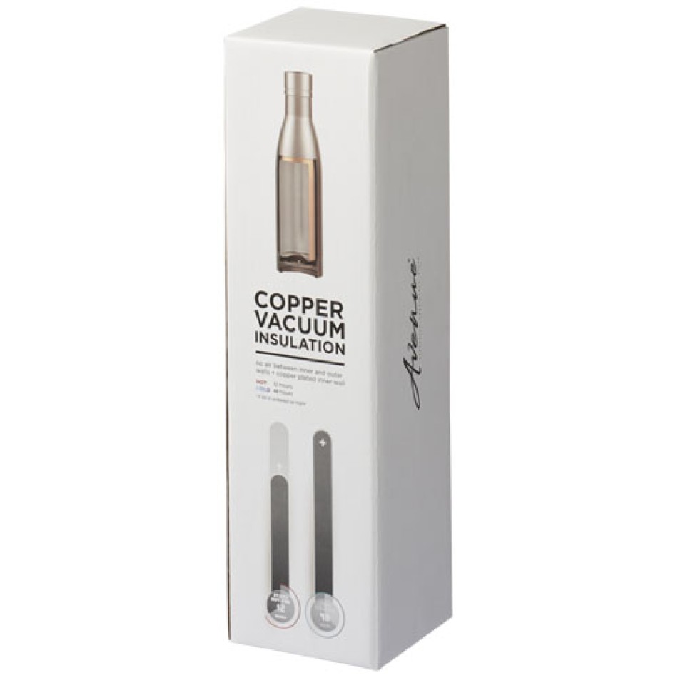 Borraccia termica con isolamento sottovuoto in rame da 500 ml Vasa - Gadget.it - 