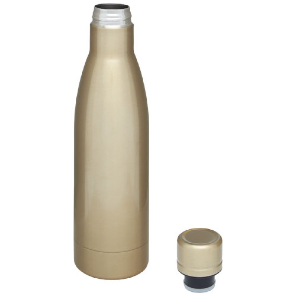Borraccia termica con isolamento sottovuoto in rame da 500 ml Vasa - Gadget.it - 