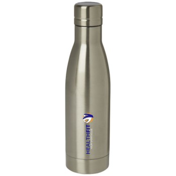 Borraccia termica con isolamento sottovuoto in rame e acciaio inossidabile riciclato certificato RCS da 500 ml Vasa - Gadget.it - 