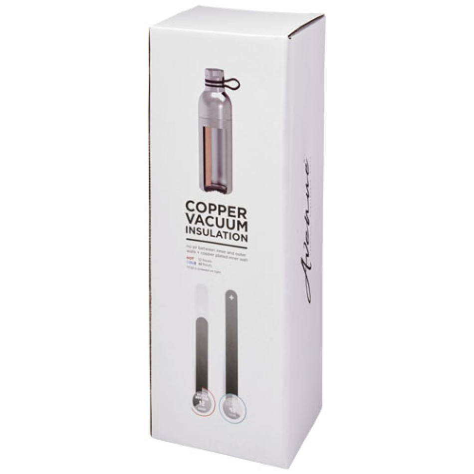 Borraccia termica Koln con isolamento sottovuoto in rame da 590 ml - Gadget.it - 