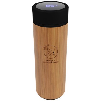 Borraccia termica da 500ml in bamboo - SCX.design D11  - Gadget.it - 
