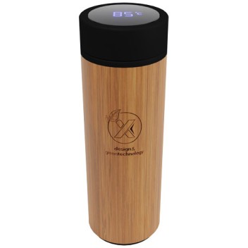 Borraccia termica da 500ml in bamboo - SCX.design D11  - Gadget.it - 