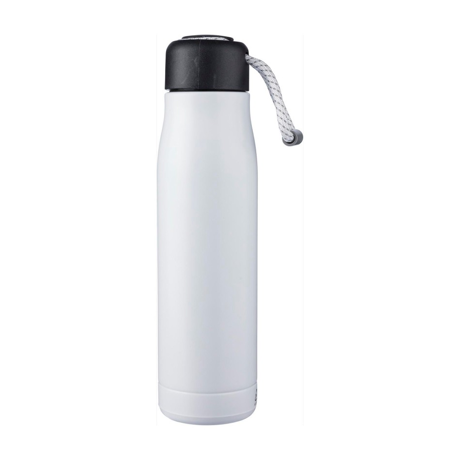 Borraccia in acciaio inox riciclato doppia parete 500 ml Solene - Gadget.it - 